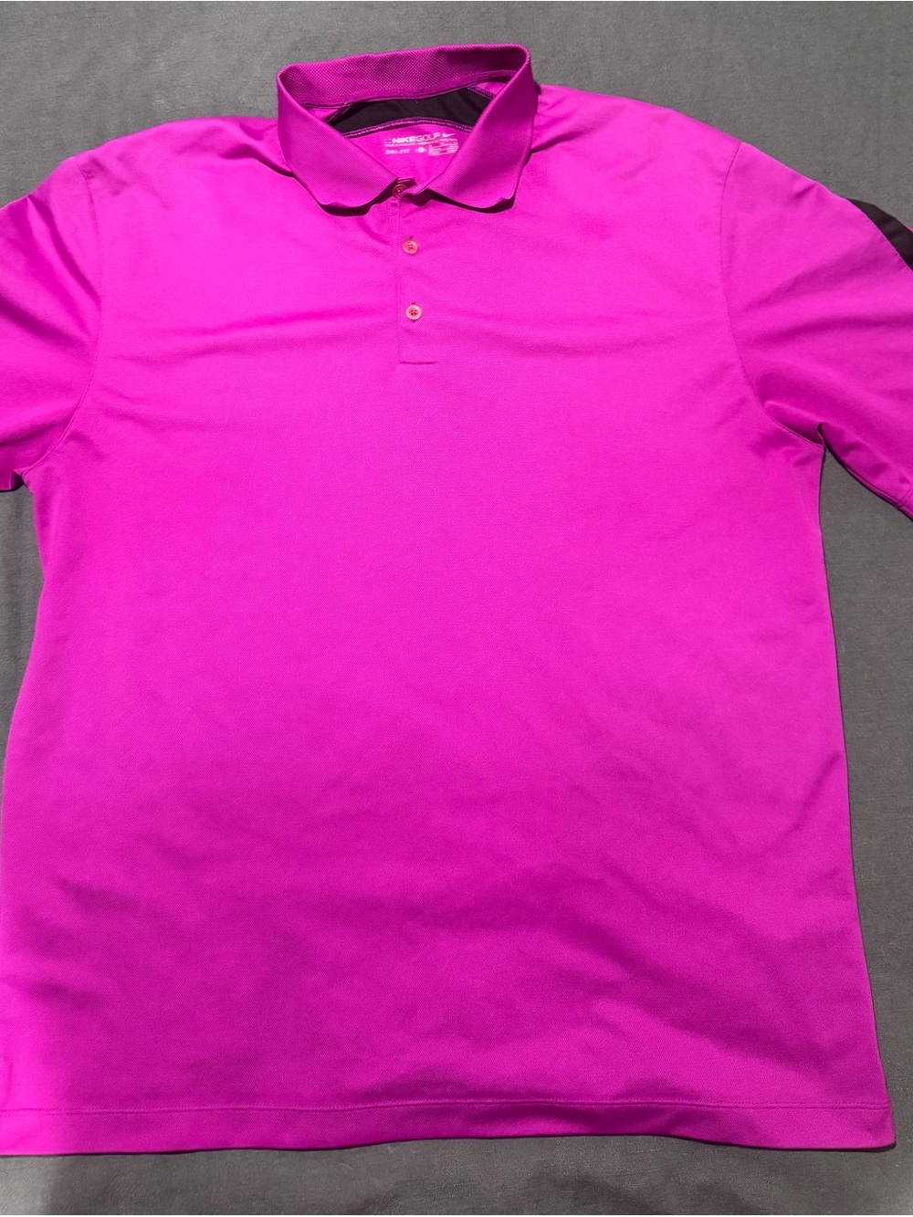 Nike Golf Dri-FIT Polo in Vivid Fuchsia